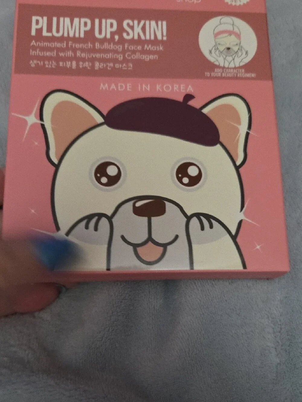 The Crème Shop Plump Up, Skin! Rejuvenating Face Mask – Pink NWOT